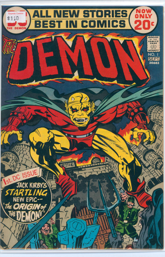 The Demon #1 7.0 FN/VF Raw Comic