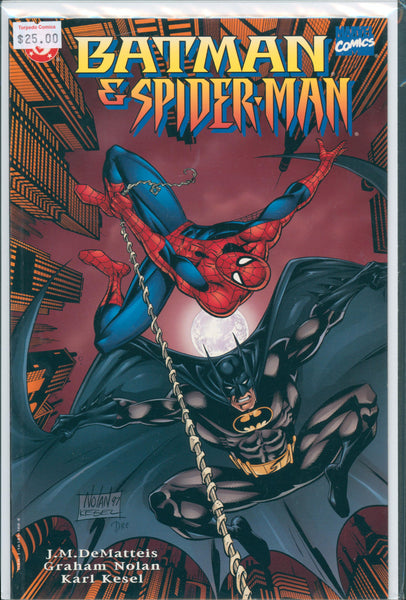 Batman & Spider-Man 8.5 VF+ Raw Comic