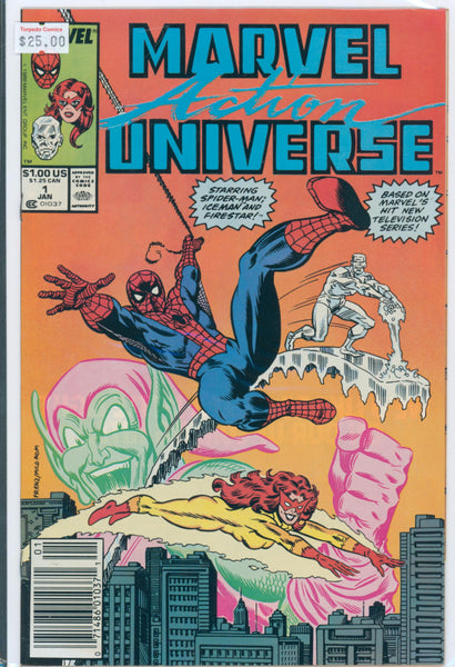 Marvel Action Universe #1 Newsstand 8.0 VF Raw Comic
