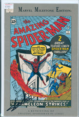 Marvel Milestone Edition the Amazing Spider-Man #1 5.0 VG/FN Signed Stan Lee