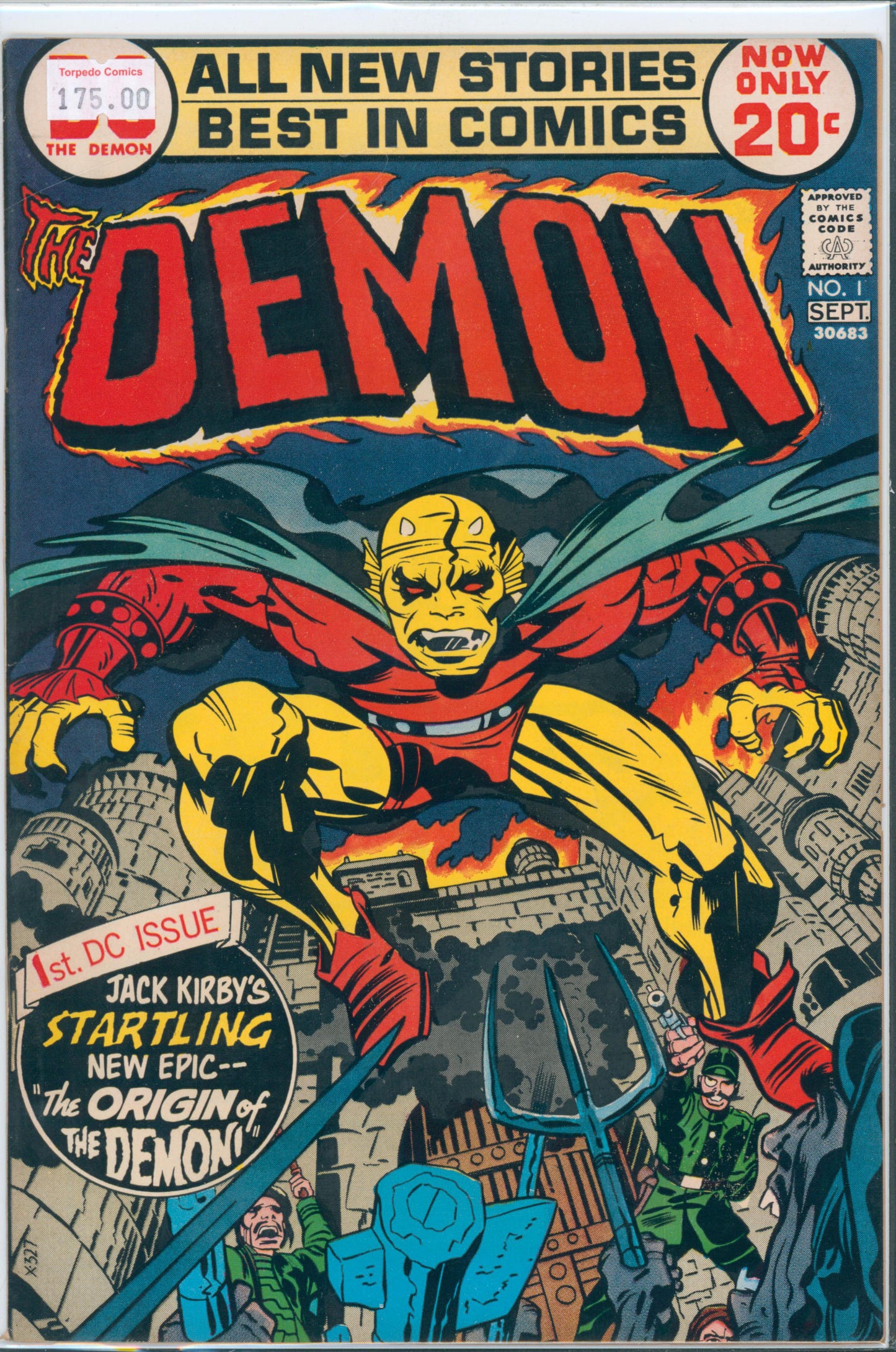 Demon #1 7.5 VF- Raw Comic