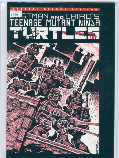 Teenage Mutant Ninja Turtles #1 9.4 NM Raw Comic Signed & Sketch Kevin Eastman