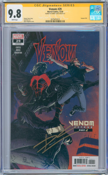 Venom #29 9.8 CGC Signed by Donny Cates