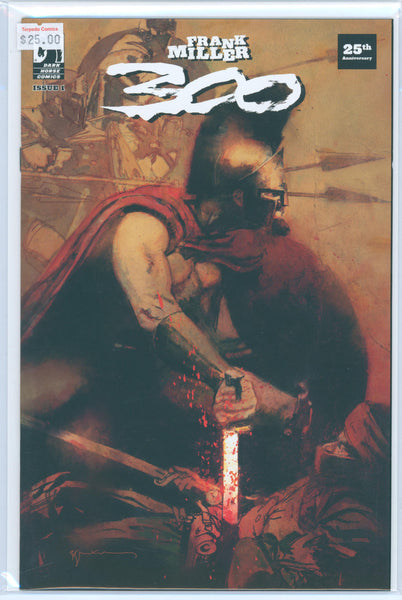 Frank Miller 300 Issue #1 Raw Comic Bill Sienzkiewicz Cover