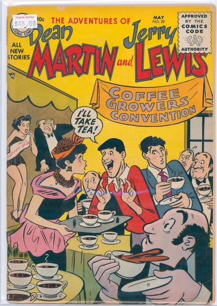 Adventures of Dean Martin and Jerry Lewis #29 3.5 VG- Raw Comic (1956)