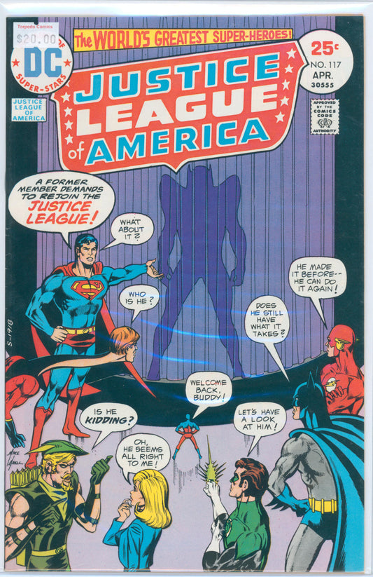 Justice League of America #117 8.0 VF Raw Comic