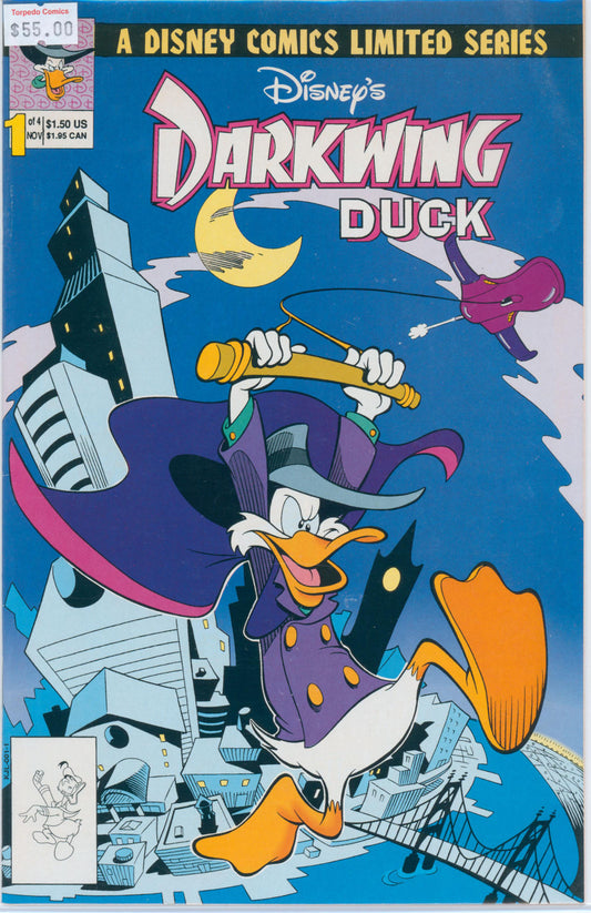 Disney's Darkwing Duck #1 of 4 8.0 VF Raw Comic