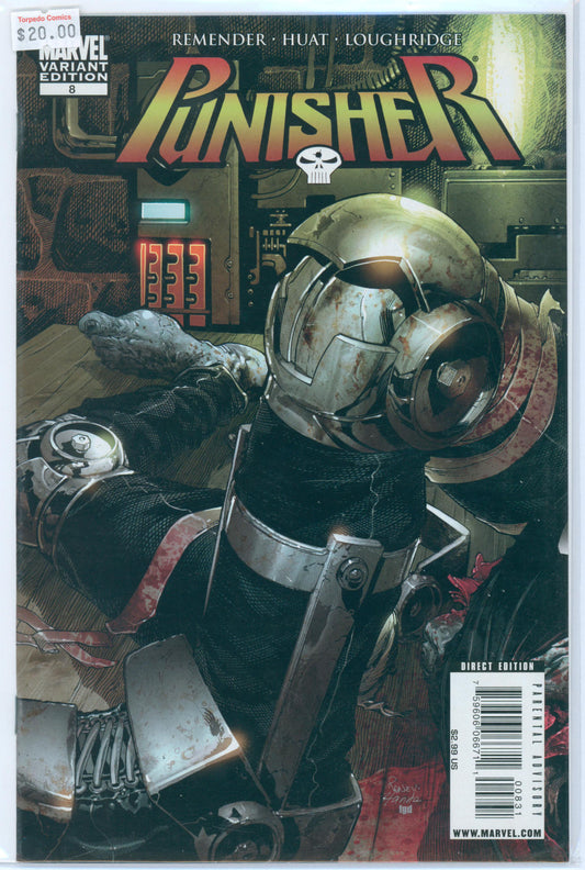 Punisher #8 Variant 8.0 VF Raw Comic