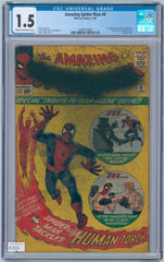 Amazing Spider-Man #8 1.5 CGC 1st Appearance of the Living Brain