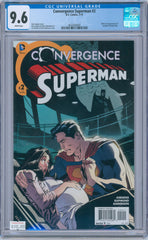 Convergence Superman #2 9.6 CGC Birth (1st Appearance) of Jonathan Samuel Kent