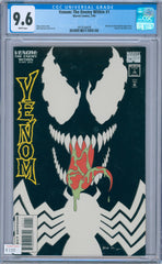 Venom: The Enemy Within #1 9.6 CGC Glow-in-the-dark cover.