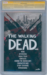 Walking Dead 10th Anniversary Edition #1 9.8 CGC Signed by Andrew Lincoln