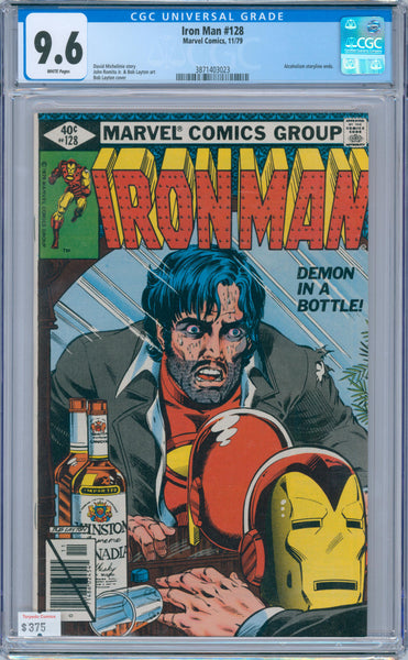 Iron Man #128 9.6 CGC