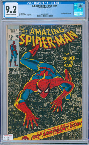 Amazing Spider-Man #100 9.2 CGC