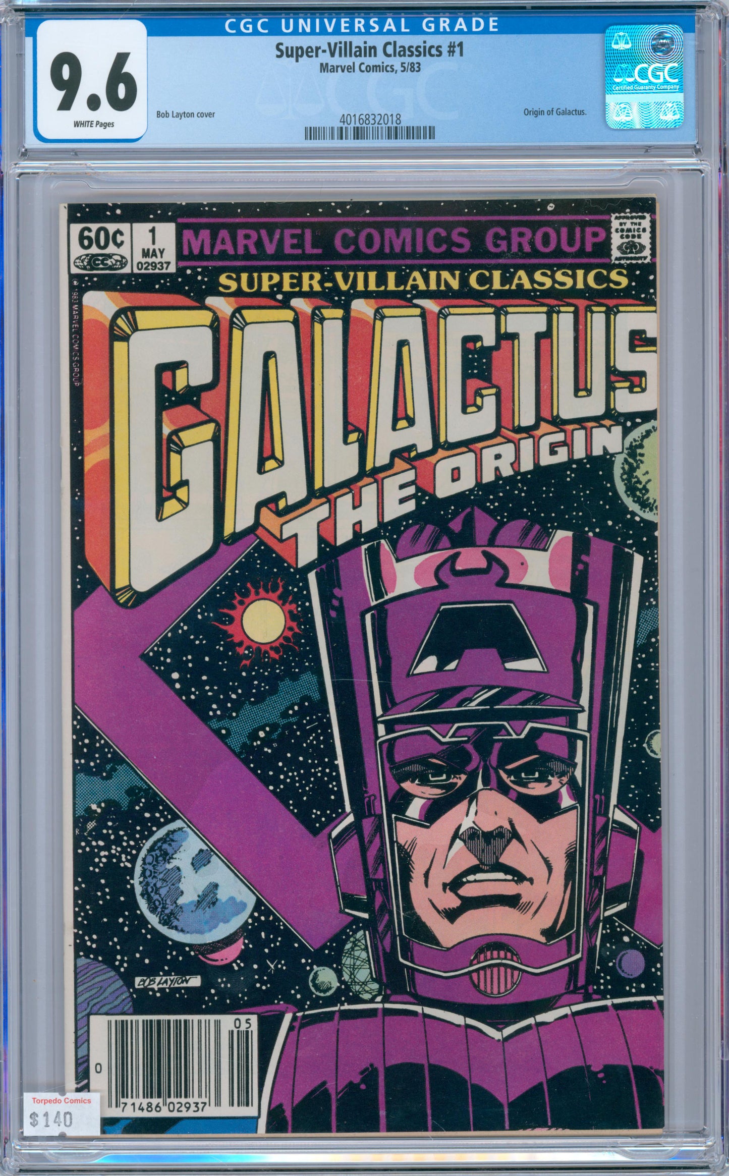 Super-Villain Classics #1 9.6 CGC