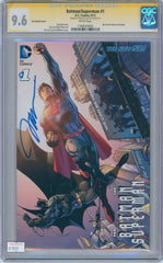 Batman/Superman #1 9.6 CGC Signed by Jim Lee & Jae Lee