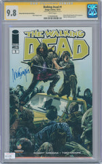 Walking Dead #1 9.8 CGC WW Nashville Edition Signed by Mico Suayan