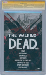 Walking Dead #1 9.8 CGC WW Madison Sketch Edition Signed by Rob Liefeld