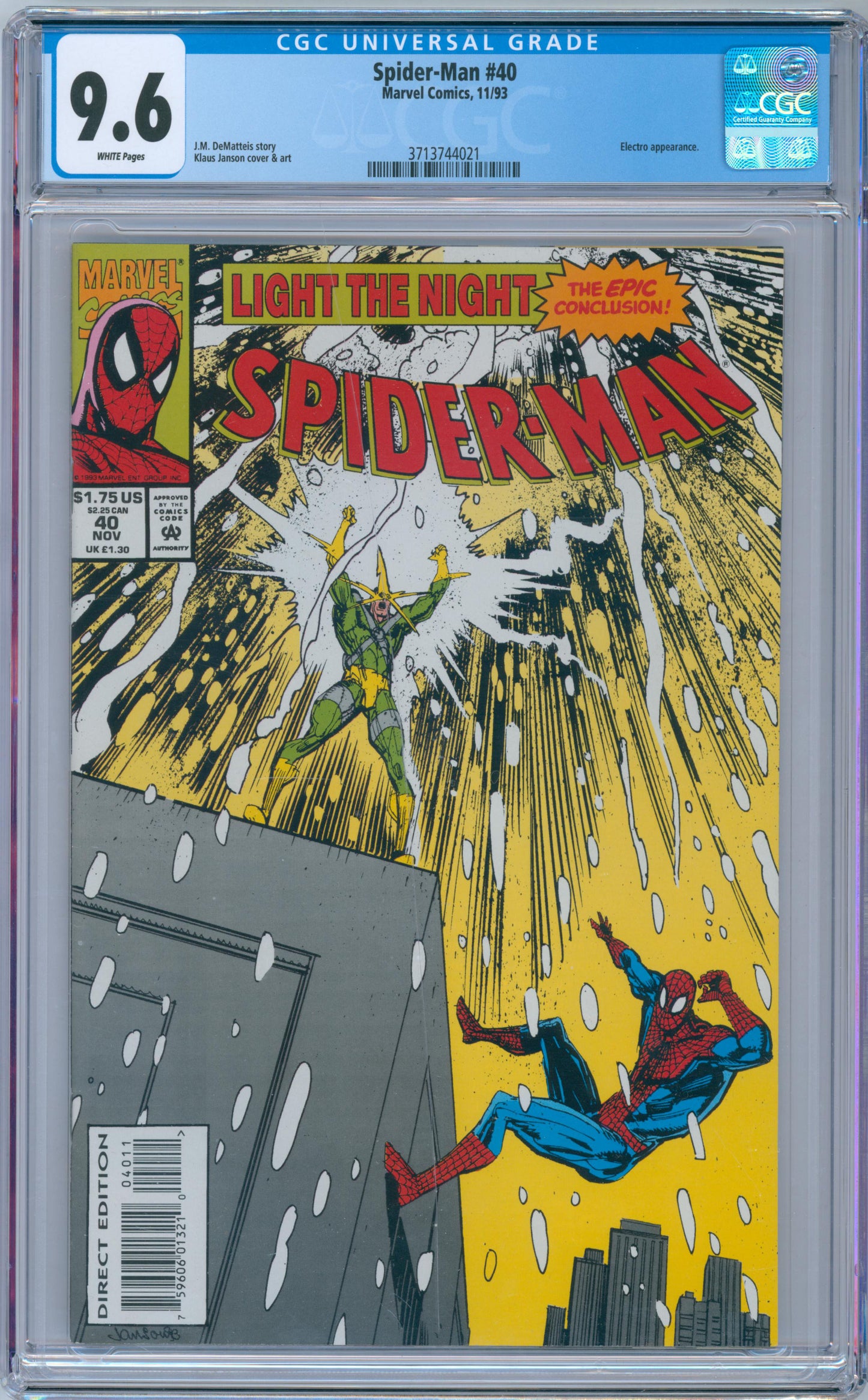 Spider-Man #40 9.6 CGC