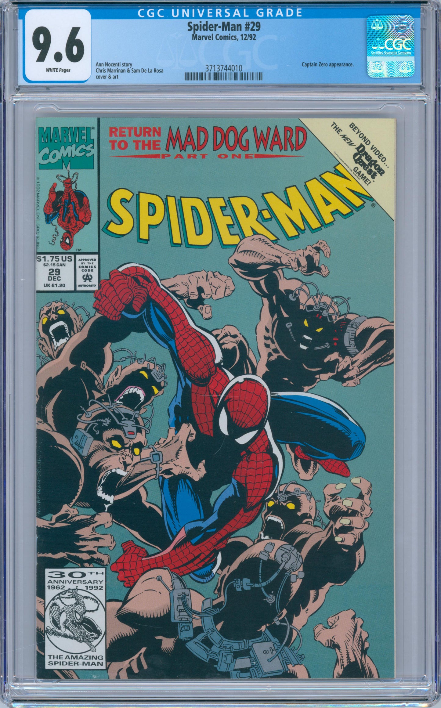 Spider-Man #29 9.6 CGC