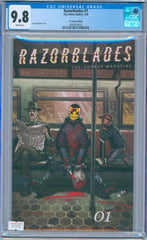 Razorblades #1 9.8 CGC JJ's Comics Edition