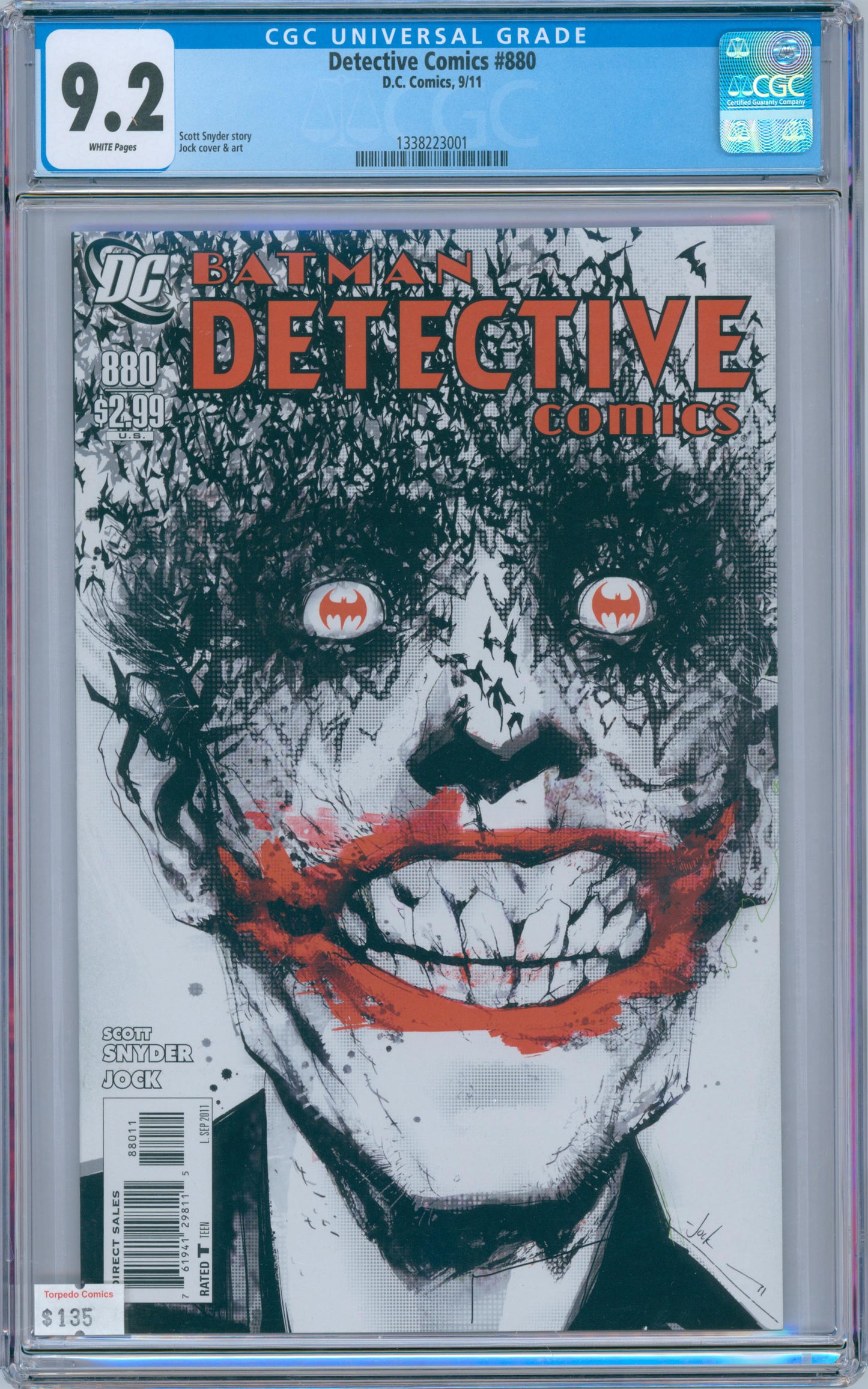 Detective Comics #880 9.2 CGC