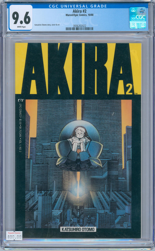 Akira #2 9.6 CGC