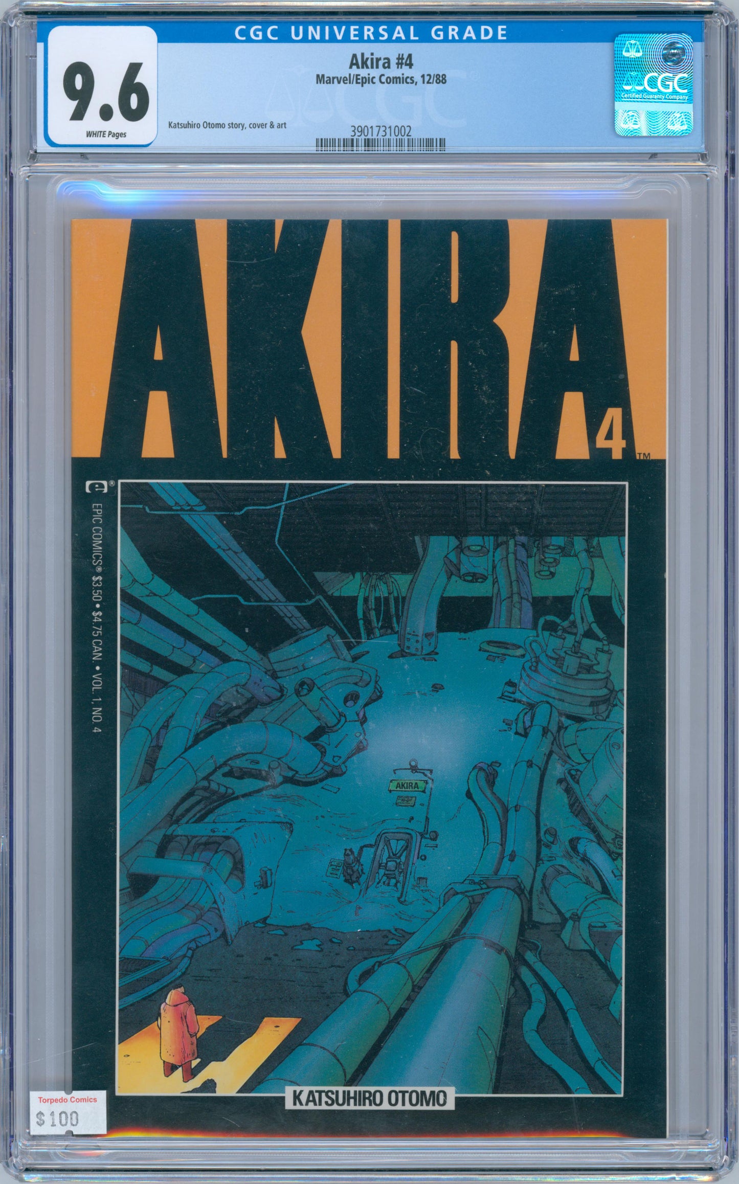 Akira #4 9.6 CGC