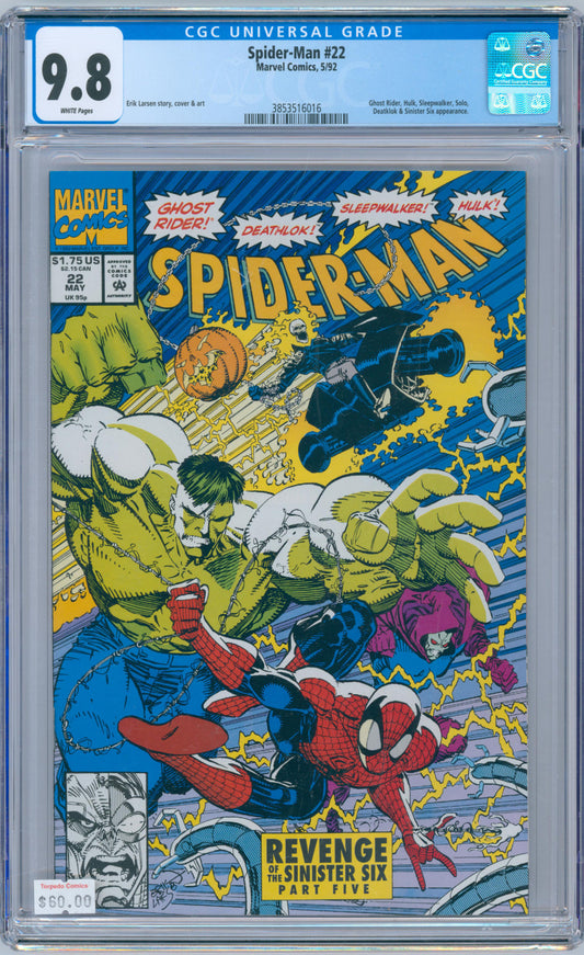 Spider-Man #22 9.8 CGC