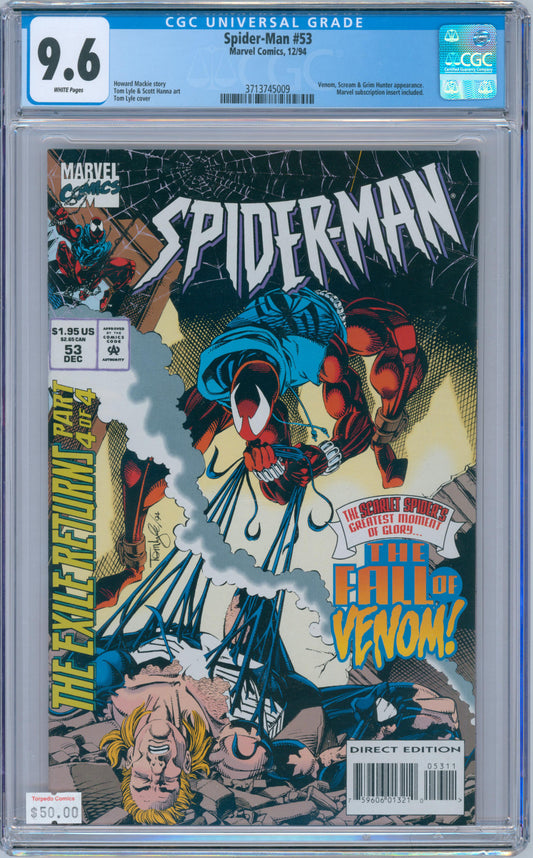 Spider-Man #53 9.6 CGC