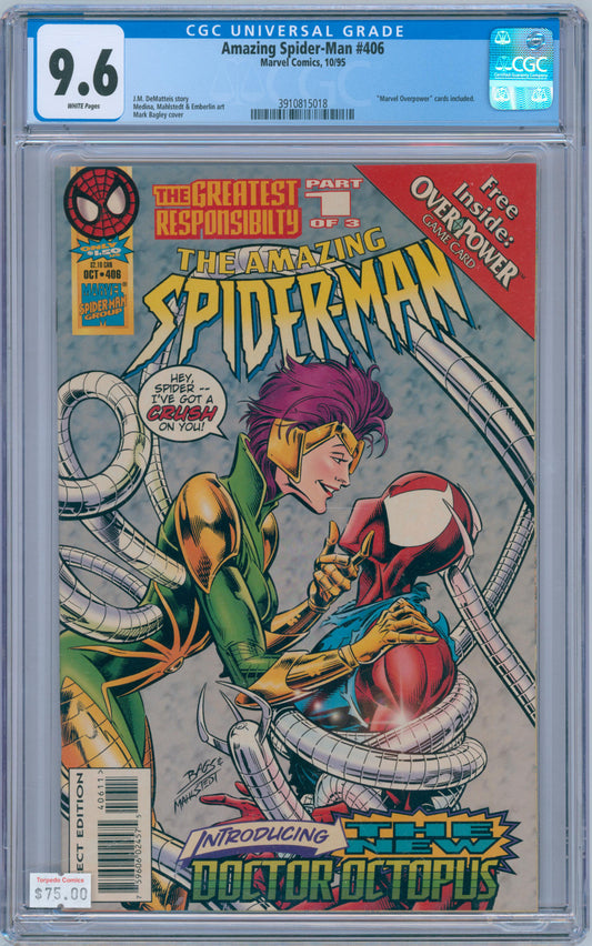 Amazing Spider-Man #406 9.6 CGC