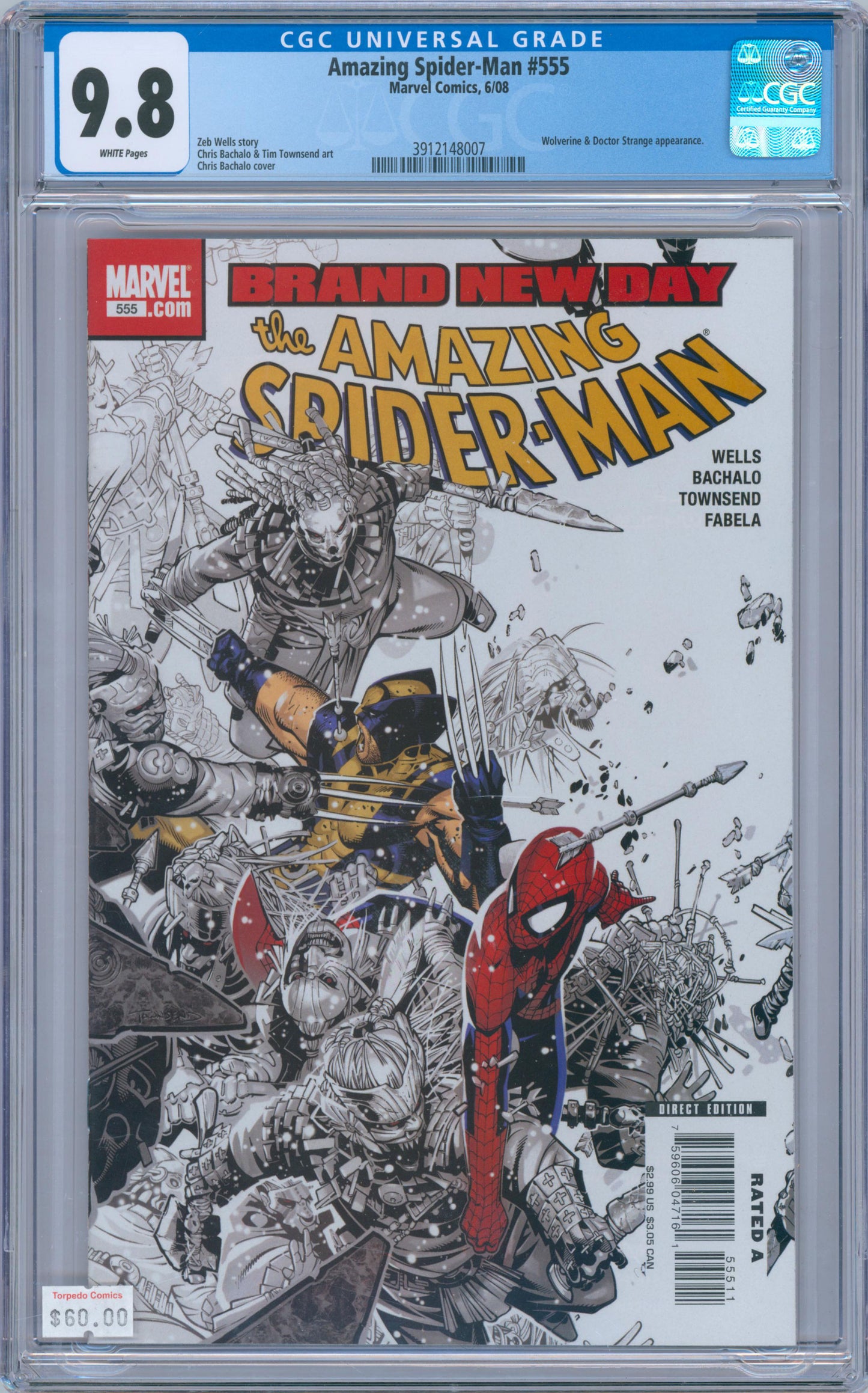 Amazing Spider-Man #555 9.8 CGC