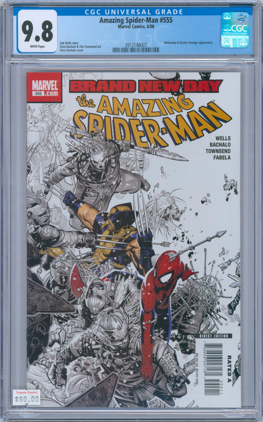 Amazing Spider-Man #555 9.8 CGC