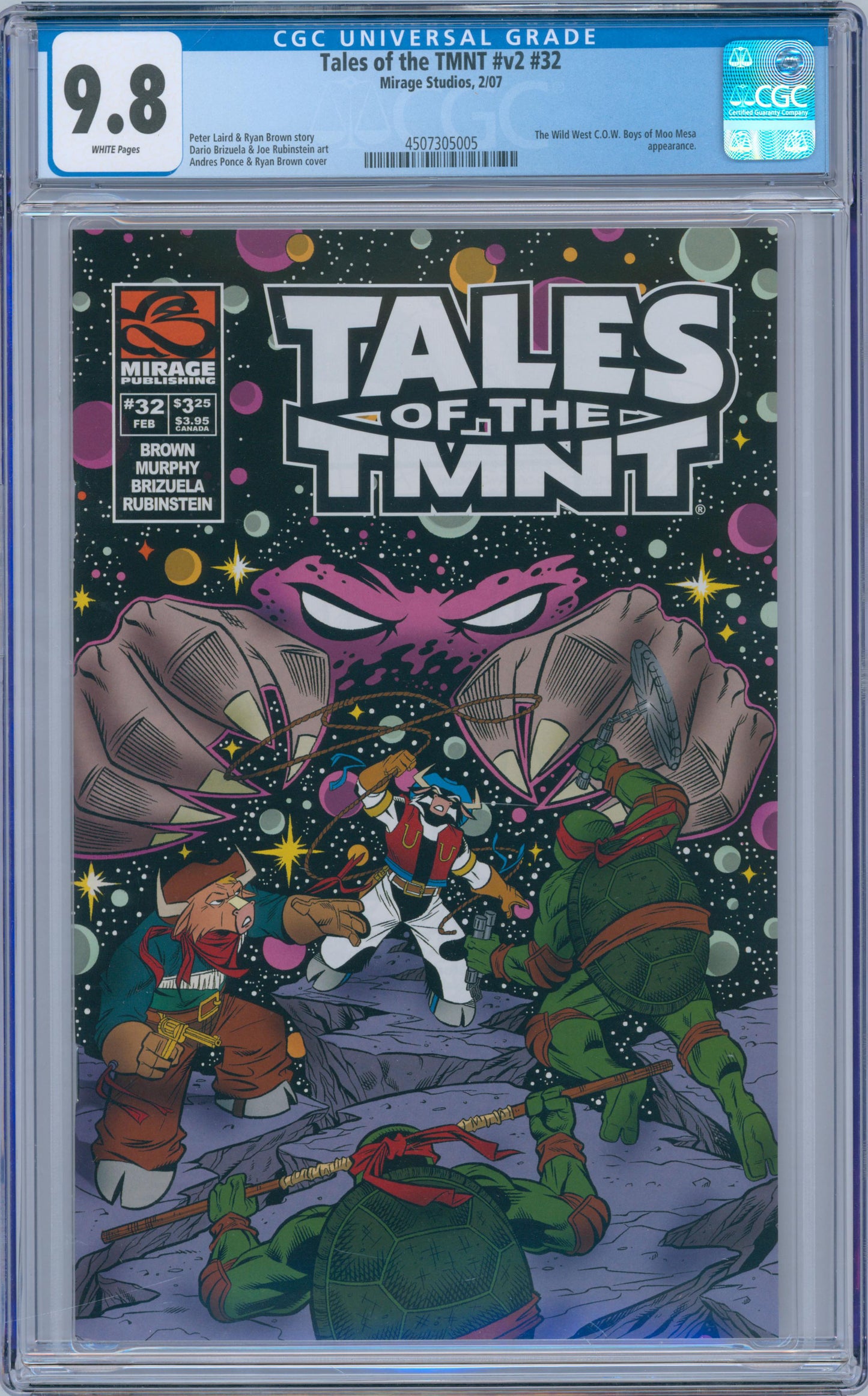 Tales of the TMNT #v2 #32 9.8 CGC