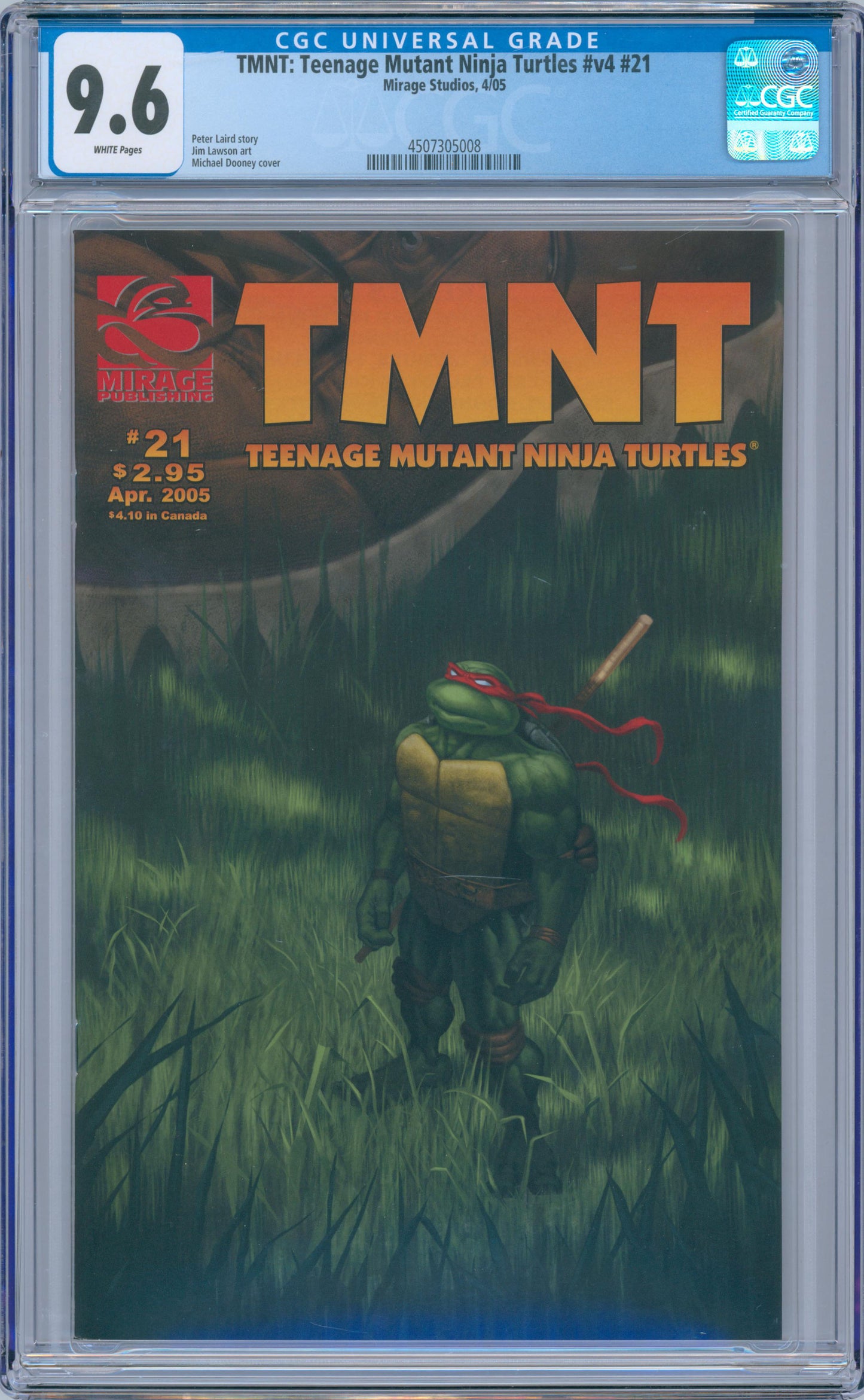 TMNT: Teenage Mutant Ninja Turtles #v4 #21 9.6 CGC