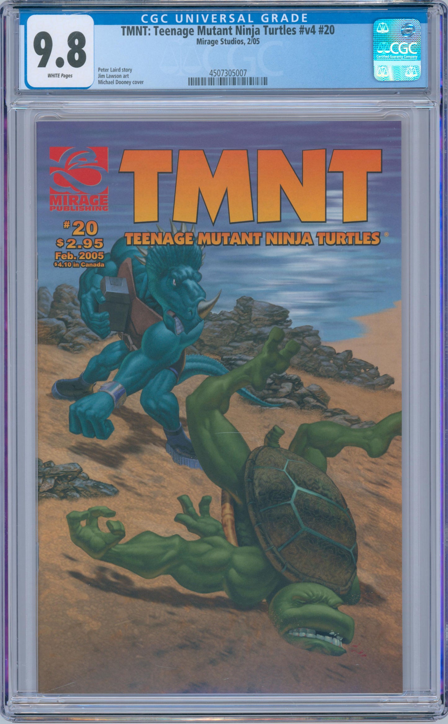 TMNT: Teenage Mutant Ninja Turtles #v4 #20 9.8 CGC