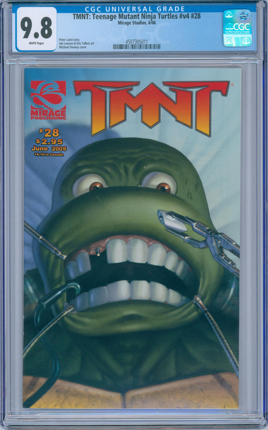 TMNT: Teenage Mutant Ninja Turtles #v4 #28 9.8 CGC