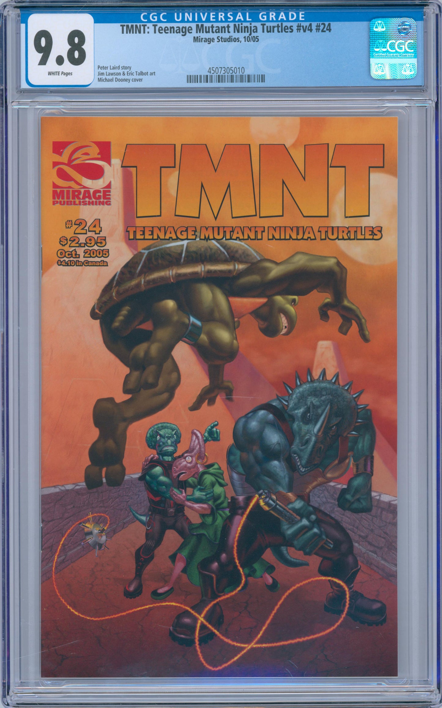 TMNT: Teenage Mutant Ninja Turtles #v4 #24 9.8 CGC