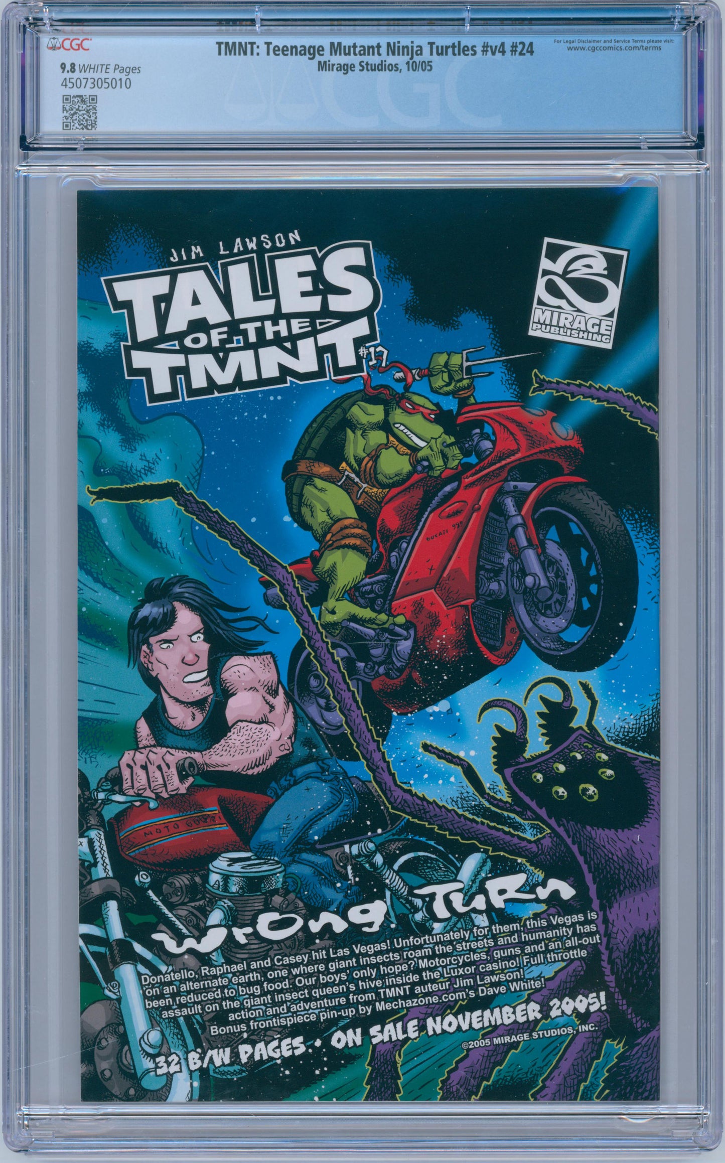 TMNT: Teenage Mutant Ninja Turtles #v4 #24 9.8 CGC