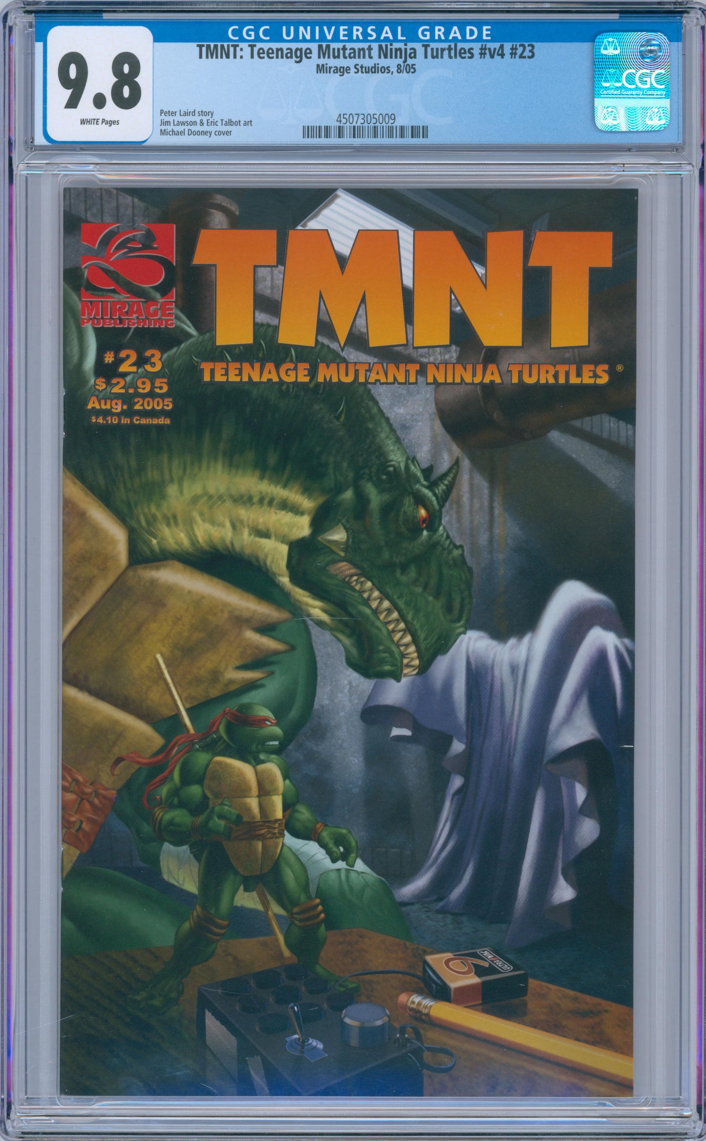 TMNT: Teenage Mutant Ninja Turtles #v4 #23 9.8 CGC