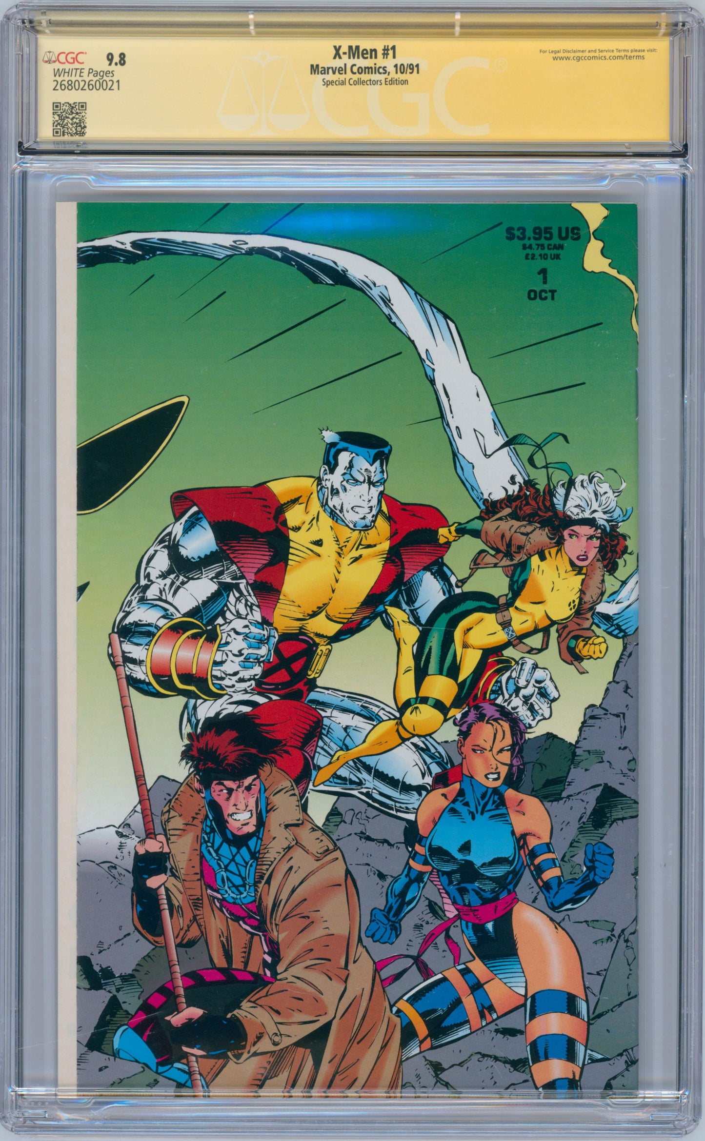 X-Men #1 9.8 CGC Special Collectors Edition Signed by Scott Williams