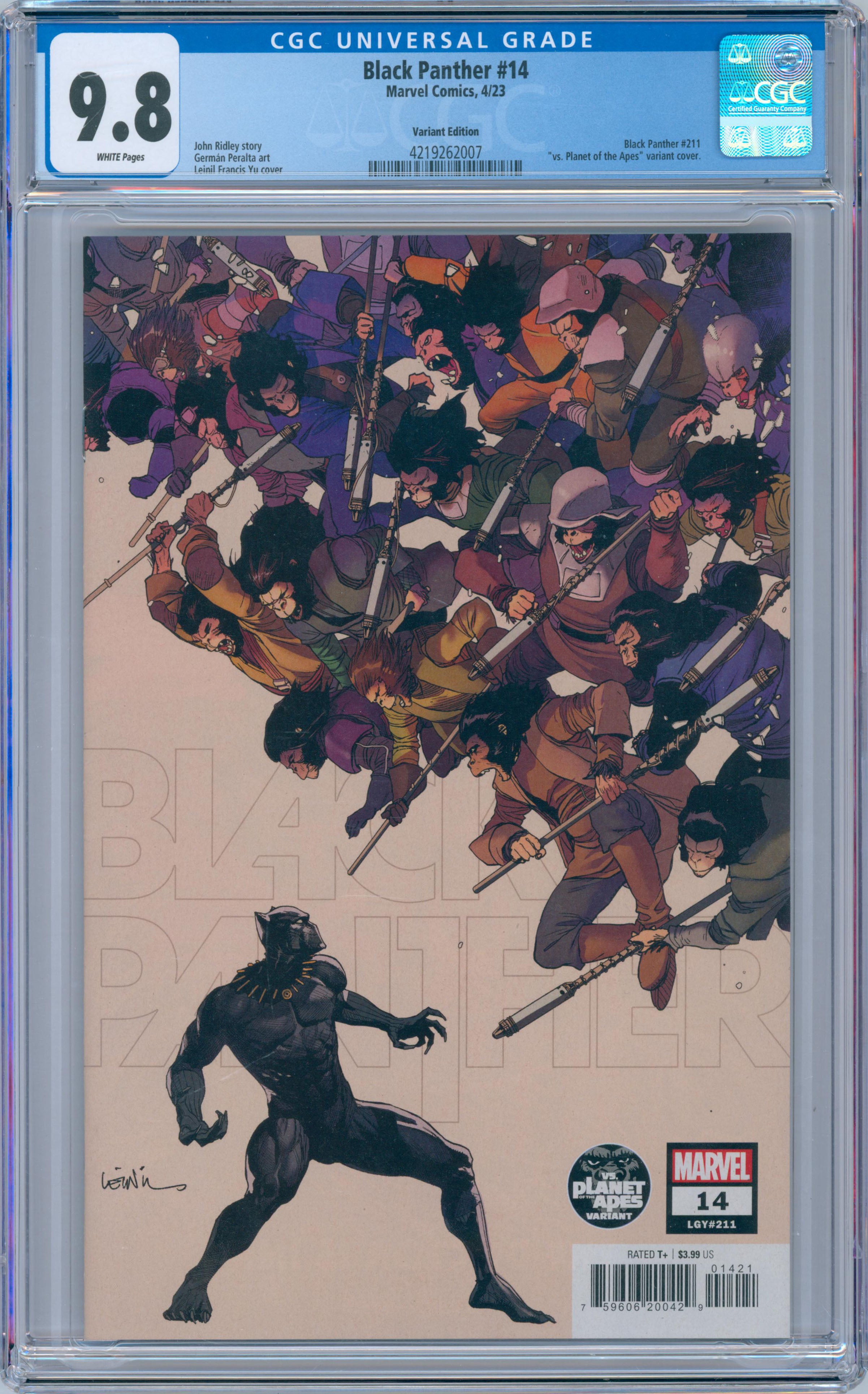 Black Panther deals 1 Nakayama variant CGC 9 .8