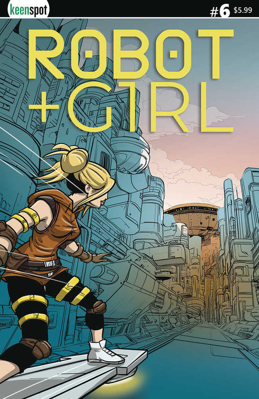 Robot + Girl #6 Cover A Mike White