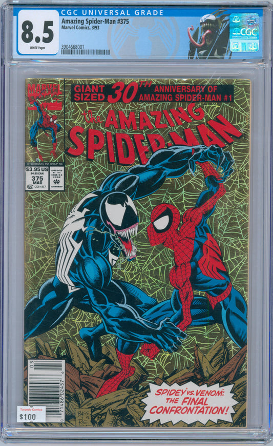 Amazing Spider-Man #375 8.5 CGC