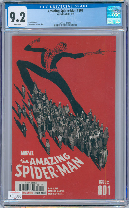 Amazing Spider-Man #801 9.2 CGC