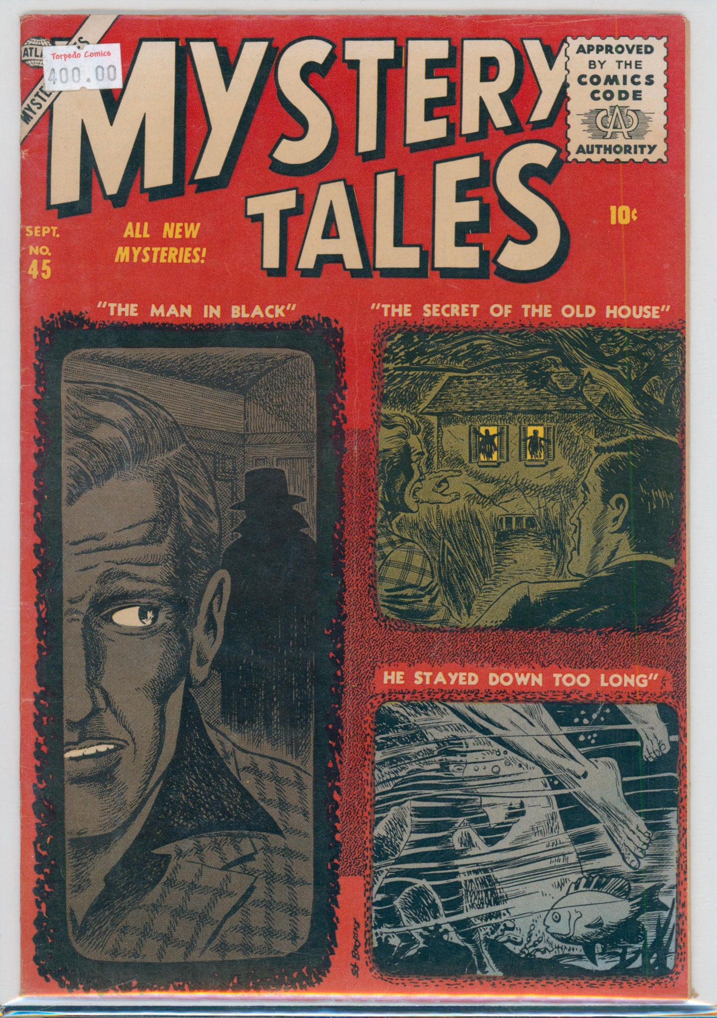 Mystery Tales #45 6.0 FN Raw Comic (1956)