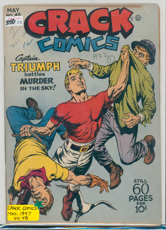 Crack Comics #48 4.0 VG Raw Comic (1947)