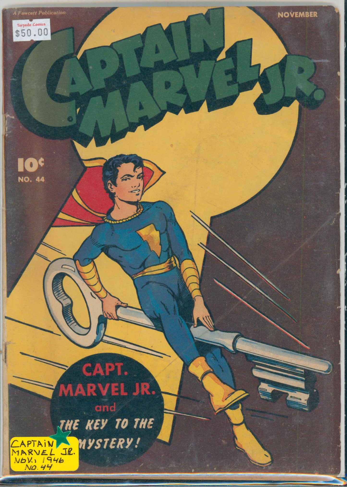 Captain Marvel Jr. #44 1.0 FR Raw Comic (1946)