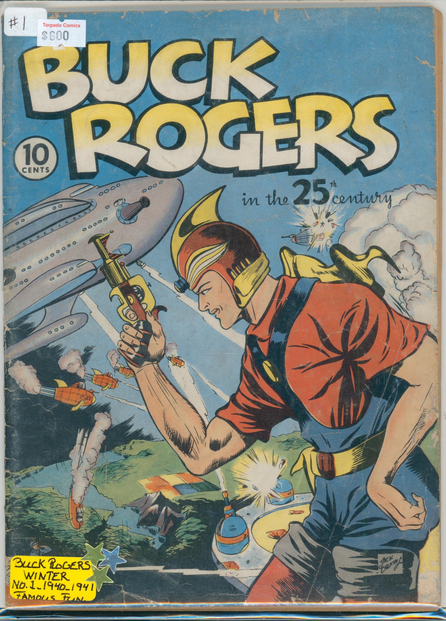 Buck Rogers #1 3.0 GD/VG Raw Comic (1940/1941) (Tape on inside)