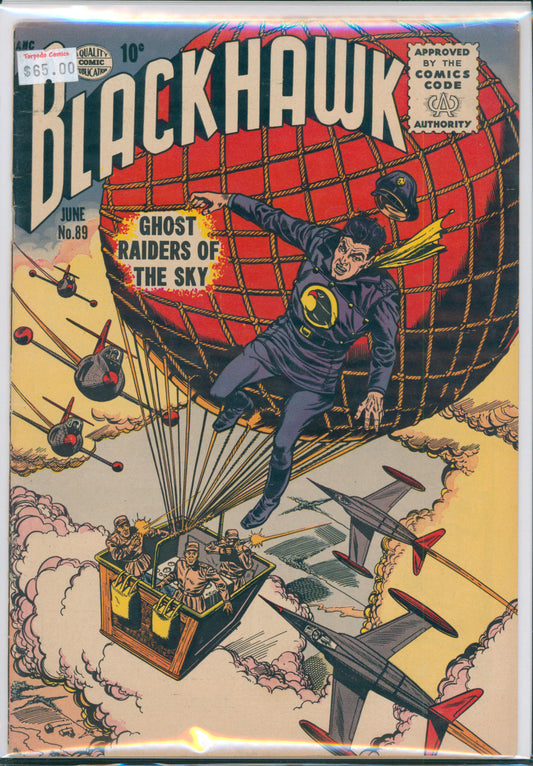 Blackhawk #89 5.5 FN- Raw Comic